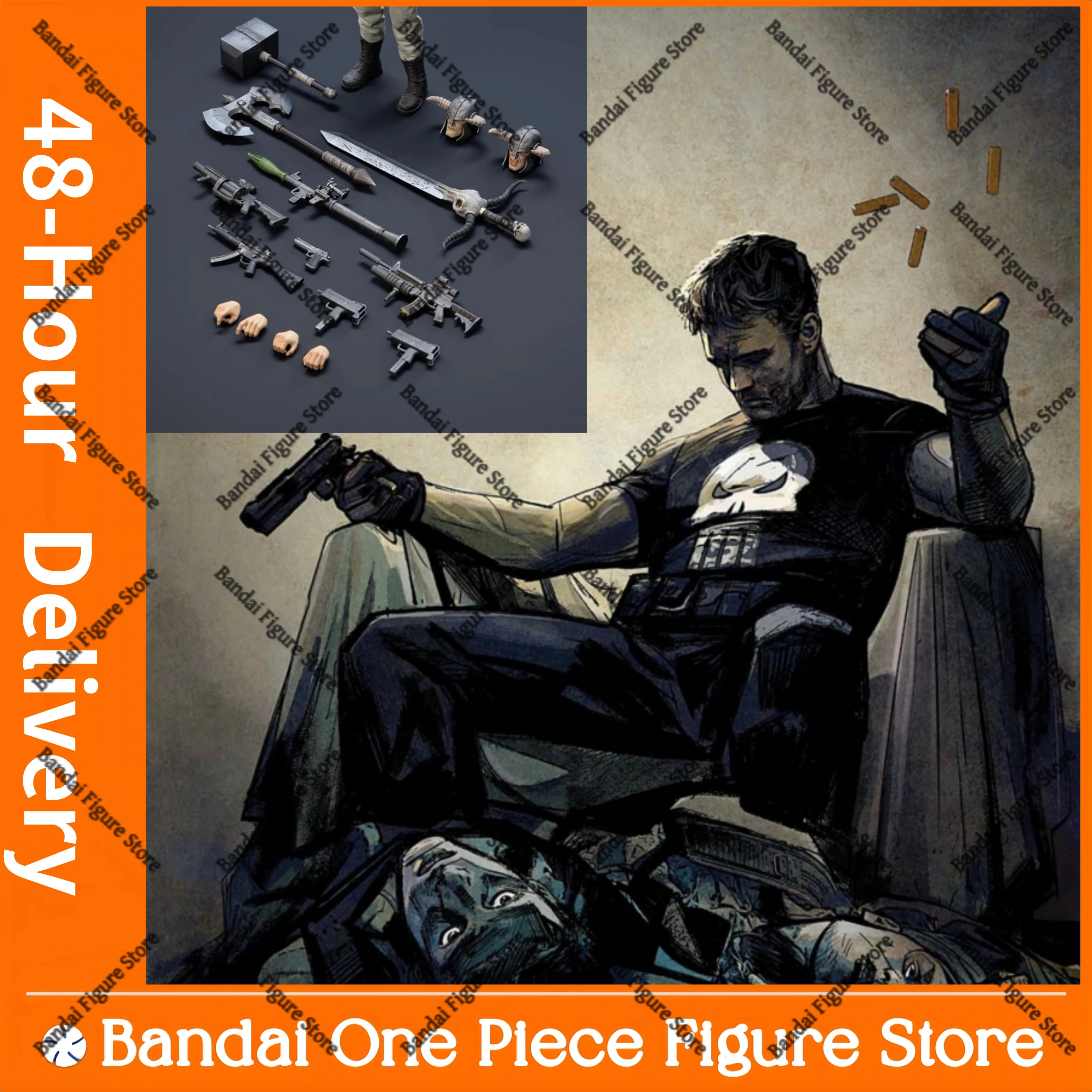 In Stock KRAKEN STUDIO Criminal Avenger Punisher 1/12 Deluxe Edition Standard Edition Action Figure Model Toy Collection Gift
In Stock KRAKEN STUDIO Criminal Avenger Punisher 1/12 Deluxe Edition Standard Edition Action Figure Model Toy Collection Gift