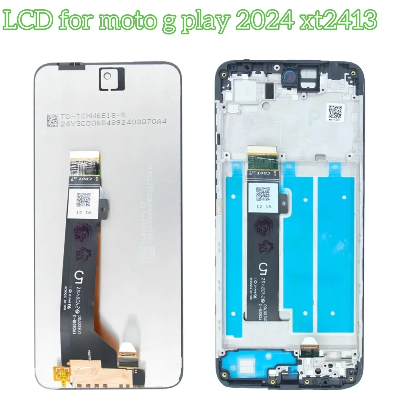 ЖК-дисплей для Motorola Moto G play xt2413-1-2-3/v 6,5 дюймов, новый ЖК-дисплей, сенсорный экран, дигитайзер, замена
ЖК-дисплей для Motorola Moto G play xt2413-1-2-3/v 6,5 дюймов, новый ЖК-дисплей, сенсорный экран, дигитайзер, замена