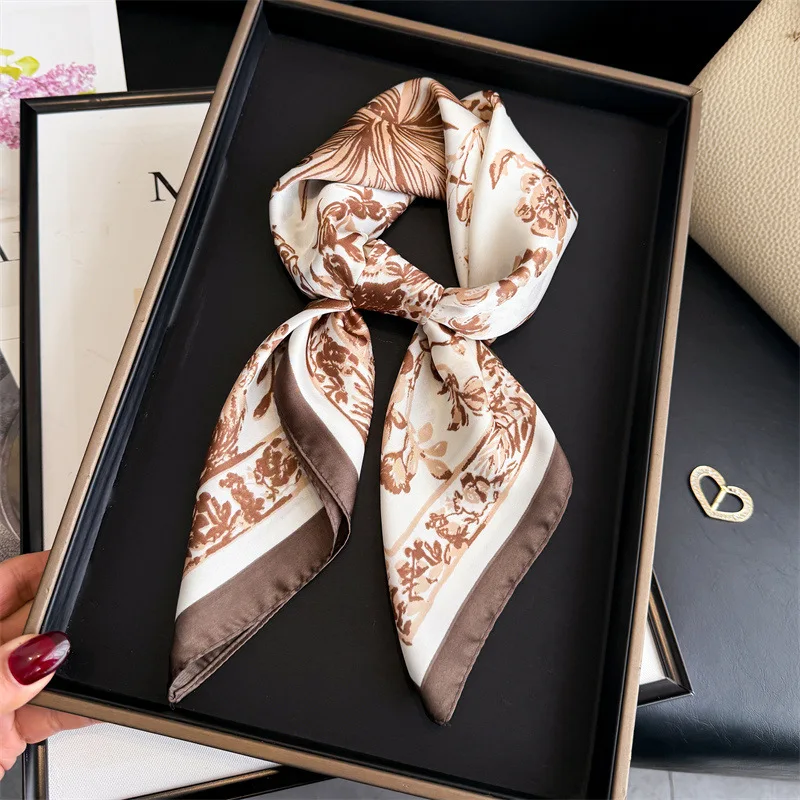 Hijab Fashion Scarf Silk Women's Shawl Wraps Bandana Headband Ribbon Handkerchief Designer Headscarf Brands Hair Bands
Hijab Fashion Scarf Silk Women's Shawl Wraps Bandana Headband Ribbon Handkerchief Designer Headscarf Brands Hair Bands