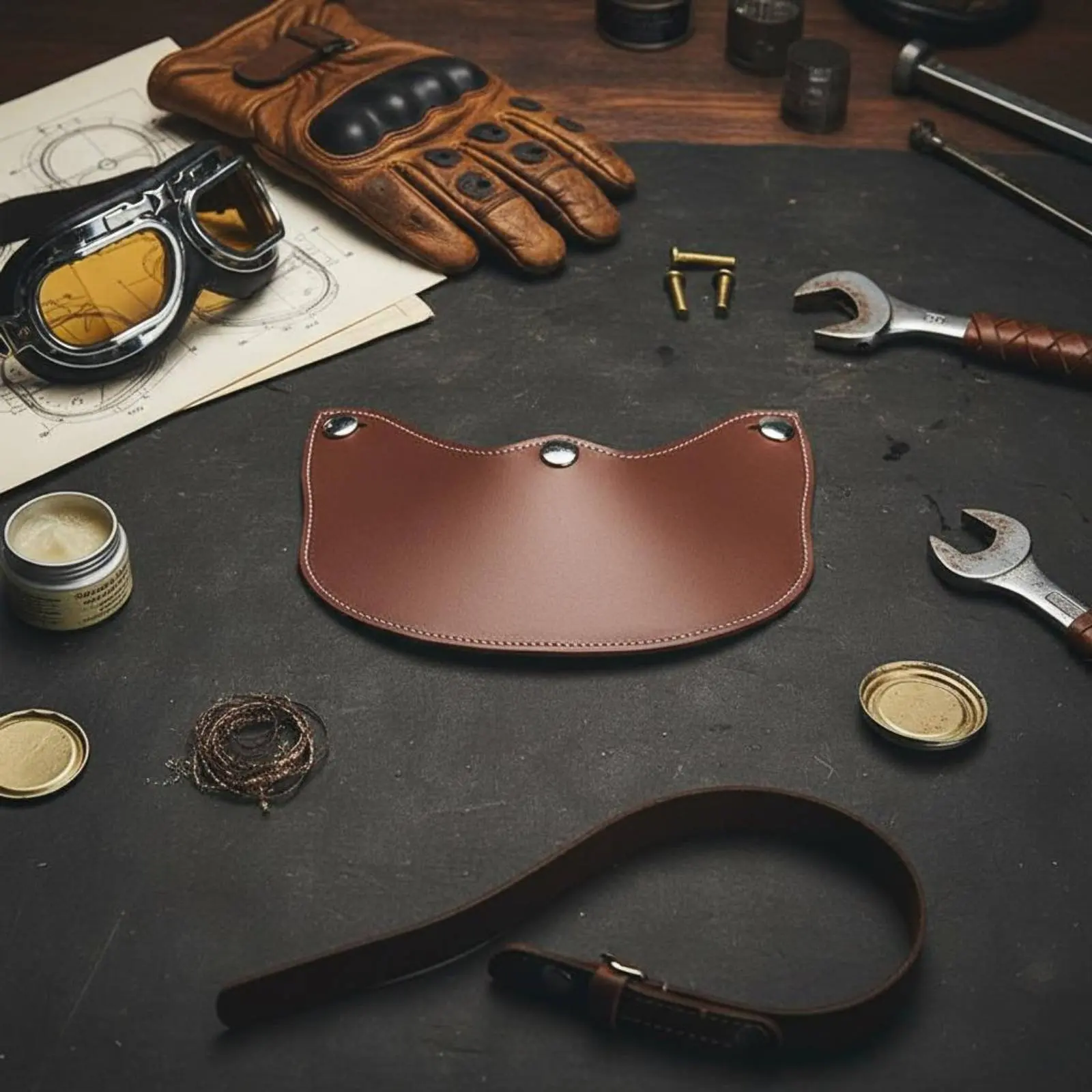 Leather Helmet Visor Stitched Edges Snap-Fastening Visor Extension 3-Snap Helmet Visor Lightweight Road Gear Sun Shade
Leather Helmet Visor Stitched Edges Snap-Fastening Visor Extension 3-Snap Helmet Visor Lightweight Road Gear Sun Shade
