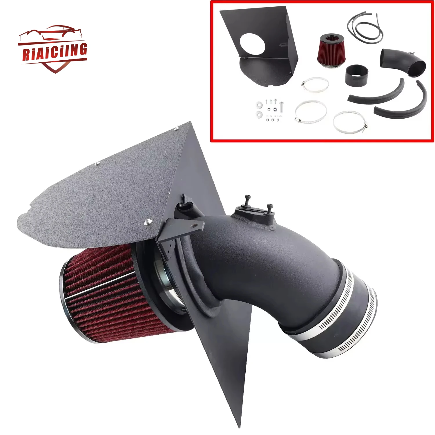 Aluminum Modified Parts 4" Heat Shield Cold Air Intake Pipe Filter Kit For BMW B58 3.0L M340i G20 G21 M440i G22 G23 M240i G42
Aluminum Modified Parts 4" Heat Shield Cold Air Intake Pipe Filter Kit For BMW B58 3.0L M340i G20 G21 M440i G22 G23 M240i G42