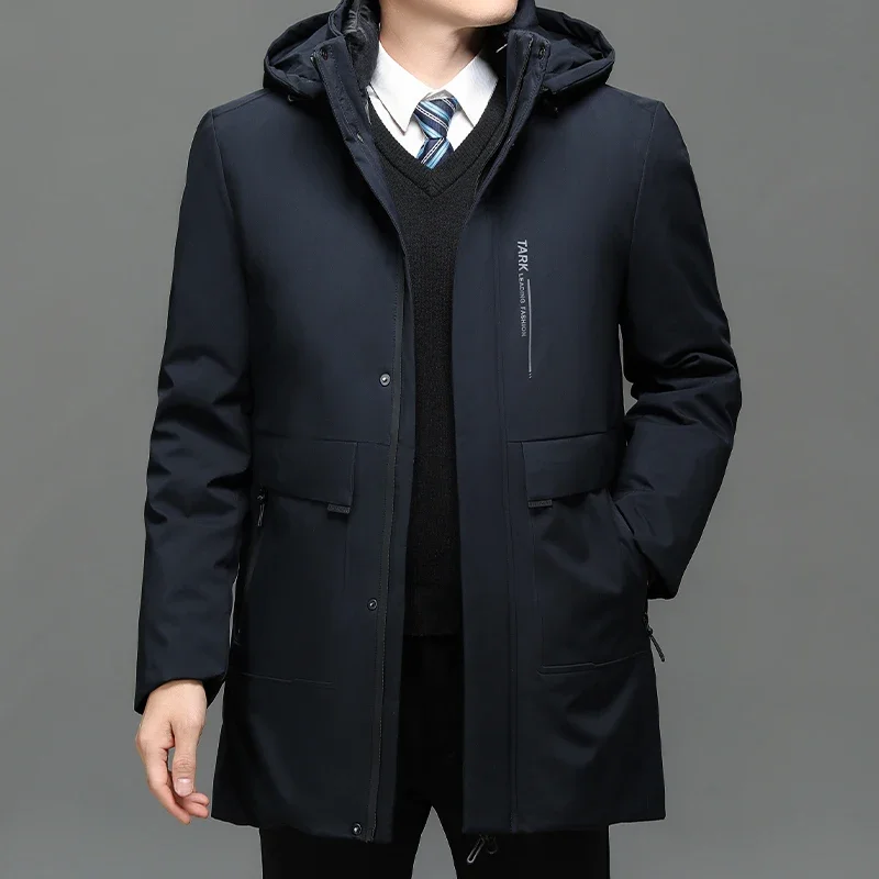 Outwear Long Parkas Mens Hooded Jackets Casual Men New Autumn Winter Warm Waterproof Parkas Jacket Coat 2 PIECES Winter Parkas
Outwear Long Parkas Mens Hooded Jackets Casual Men New Autumn Winter Warm Waterproof Parkas Jacket Coat 2 PIECES Winter Parkas