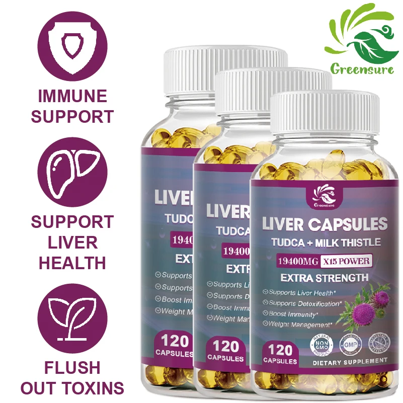 Greensure Organic Milk Thistle Extract Capsule | Dandelion | Artichoke Extract | Beet Root | - 60/120 Capsules
Greensure Organic Milk Thistle Extract Capsule | Dandelion | Artichoke Extract | Beet Root | - 60/120 Capsules