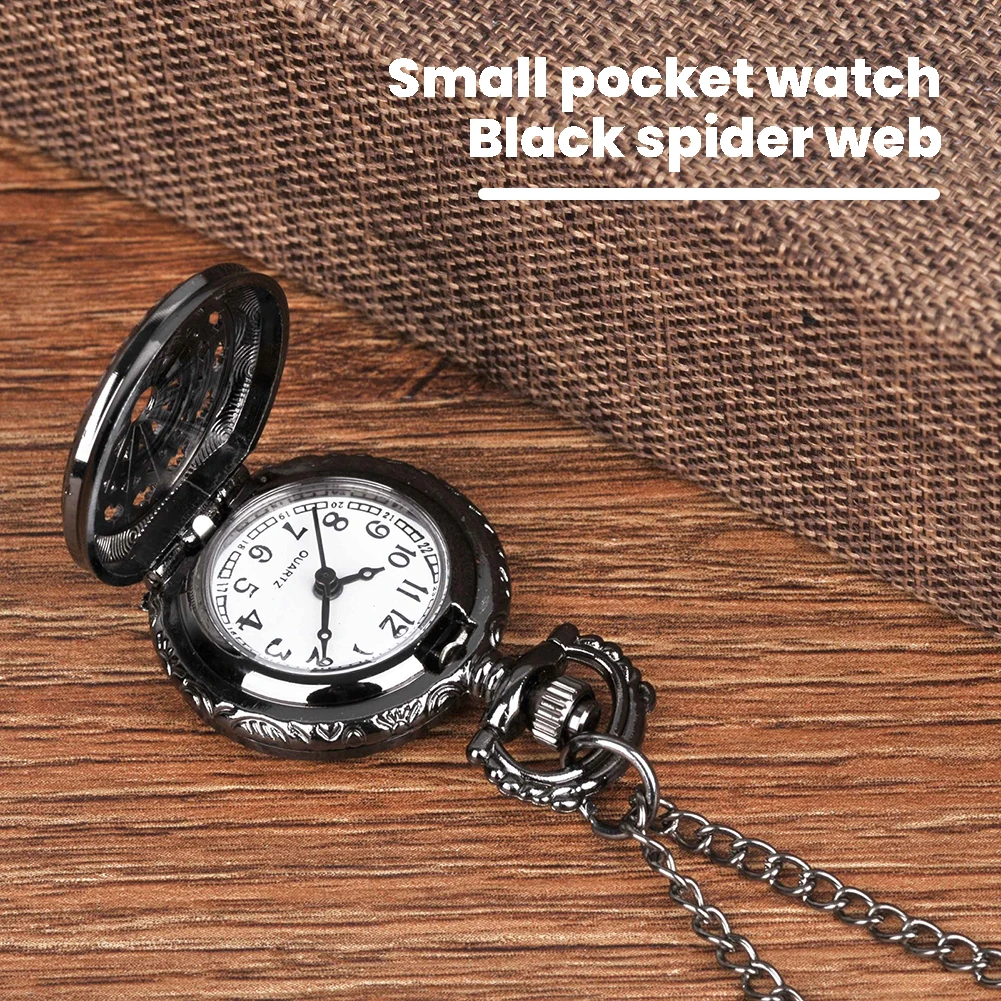 Pocket Watches Small Spiders Web Pocket Watches Arabic Number Time Display Clock For Men Women Children Necklace Clock Pendant
Pocket Watches Small Spiders Web Pocket Watches Arabic Number Time Display Clock For Men Women Children Necklace Clock Pendant