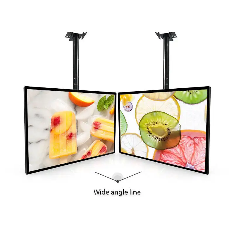 32-дюймовый настенный подвесной Hd многоэкранная синхронизация беспроводной умный ЖК-экран с цифровой вывеской рекламный ТВ-экран для кафе
32-дюймовый настенный подвесной Hd многоэкранная синхронизация беспроводной умный ЖК-экран с цифровой вывеской рекламный ТВ-экран для кафе