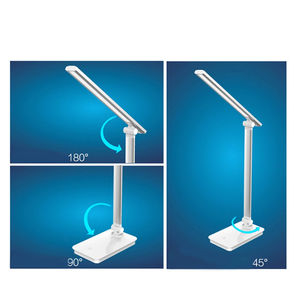 LED Eye Protection Table Lamp Foldable Desk Lamps Eye-protection Light Dimming Reading
LED Eye Protection Table Lamp Foldable Desk Lamps Eye-protection Light Dimming Reading