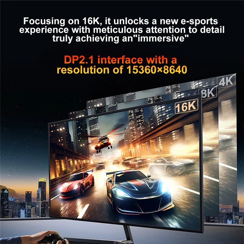 AT93-USB Adapter 8K 60Hz 4K 240Hz 80Gbps UHD For Laptop Monitor 2M 16K HD Conversion Line Adapter
AT93-USB Adapter 8K 60Hz 4K 240Hz 80Gbps UHD For Laptop Monitor 2M 16K HD Conversion Line Adapter