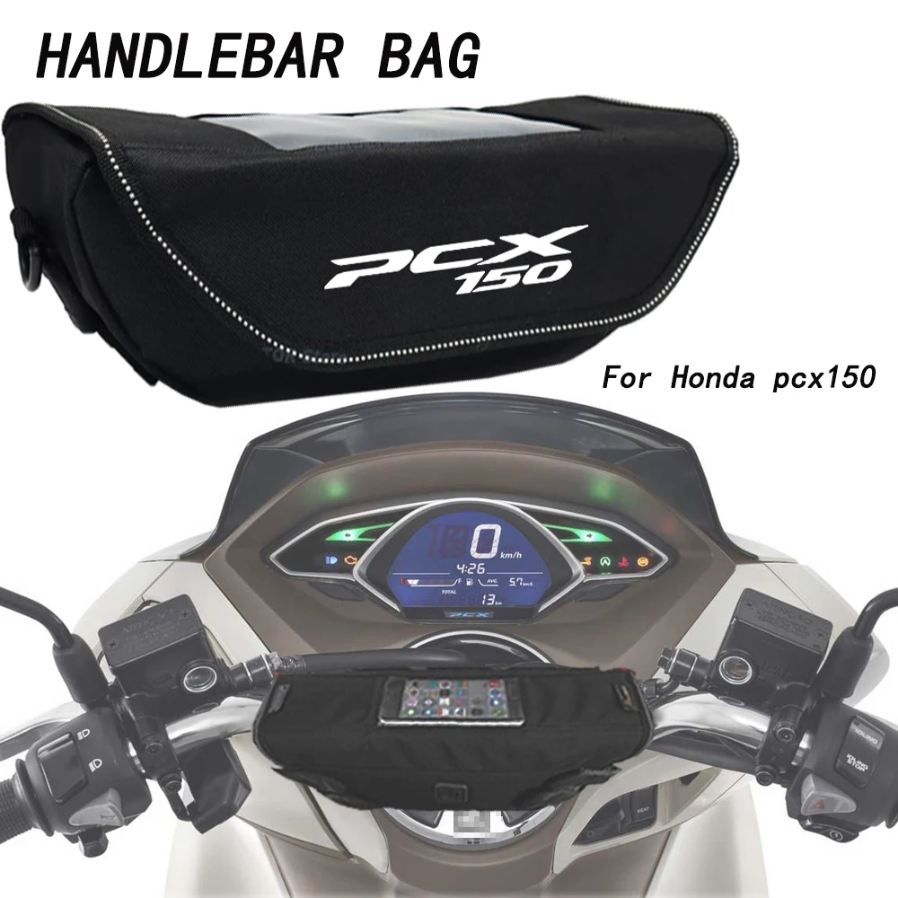 For Honda PCX150 Motorcycle accessory Waterproof And Dustproof Handlebar Storage Bag navigation bag
For Honda PCX150 Motorcycle accessory Waterproof And Dustproof Handlebar Storage Bag navigation bag
