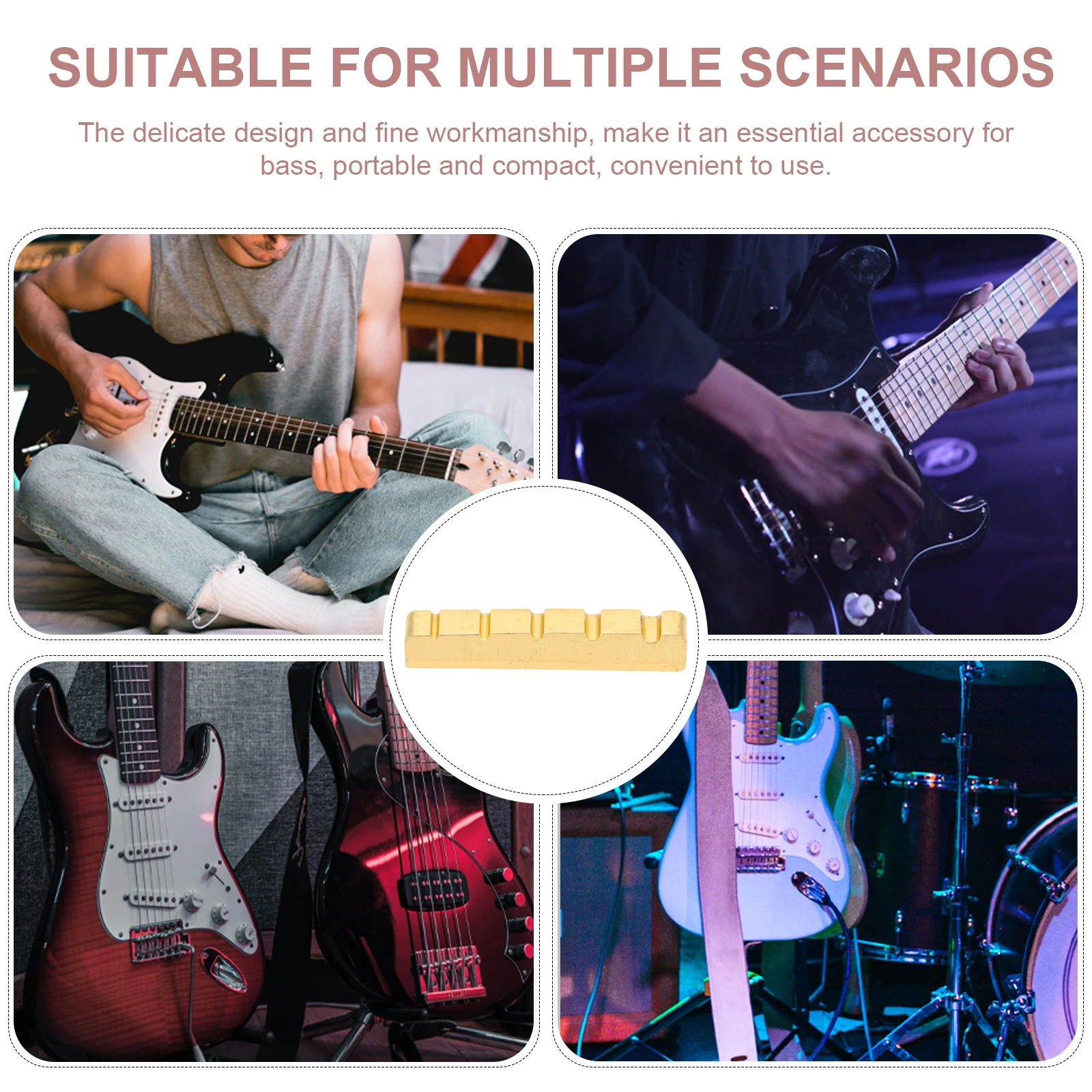 Electric Bass Nut Nuts Replacement Bridge Adjustment Guitar Accessories Saddle Classical
Electric Bass Nut Nuts Replacement Bridge Adjustment Guitar Accessories Saddle Classical