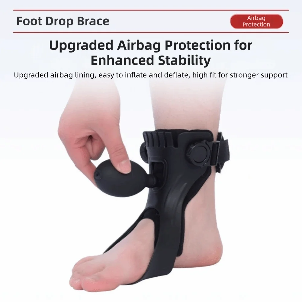 Lightweight AFO Foot Drop Brace Invisible Varus Foot Correction Ankle Brace Support Adjustable Buckle Pain Relief
Lightweight AFO Foot Drop Brace Invisible Varus Foot Correction Ankle Brace Support Adjustable Buckle Pain Relief