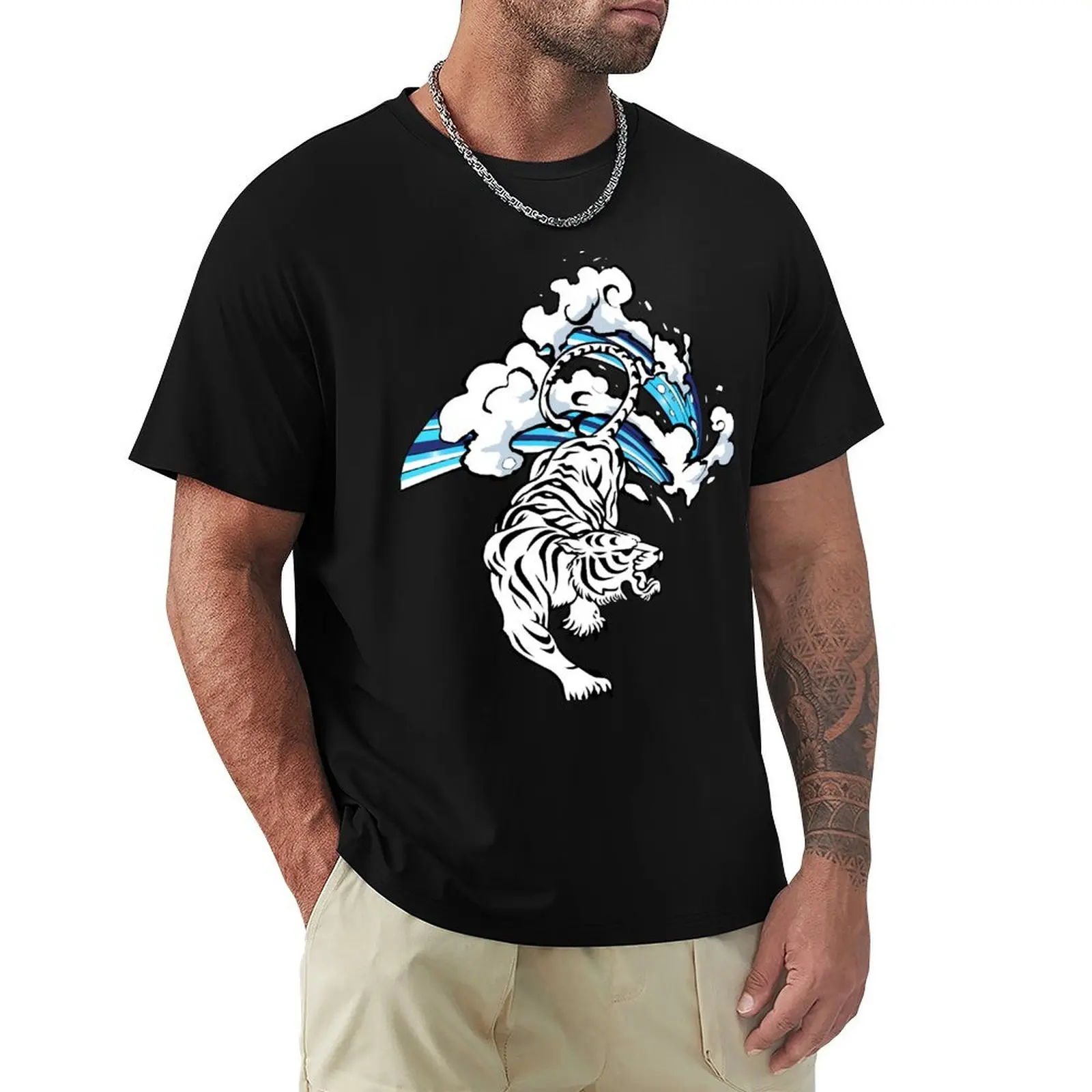Mizu Byakko T-Shirt Classic Print Short Sleeve Shirt
Mizu Byakko T-Shirt Classic Print Short Sleeve Shirt