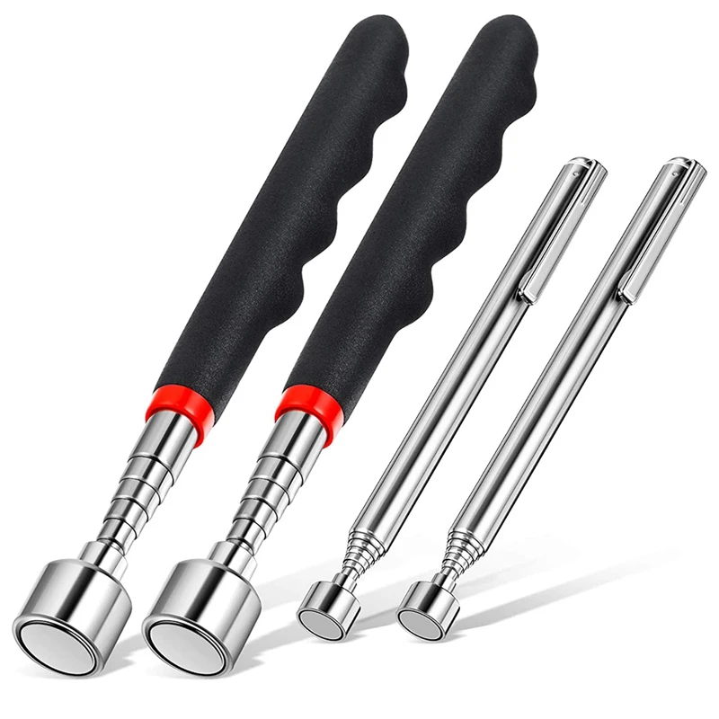 4Pcs Telescoping Magnet Pick Up Tools Include 20 Lb Magnetic Tool And 3 Lb Telescoping Magnet Stick Gadget
4Pcs Telescoping Magnet Pick Up Tools Include 20 Lb Magnetic Tool And 3 Lb Telescoping Magnet Stick Gadget