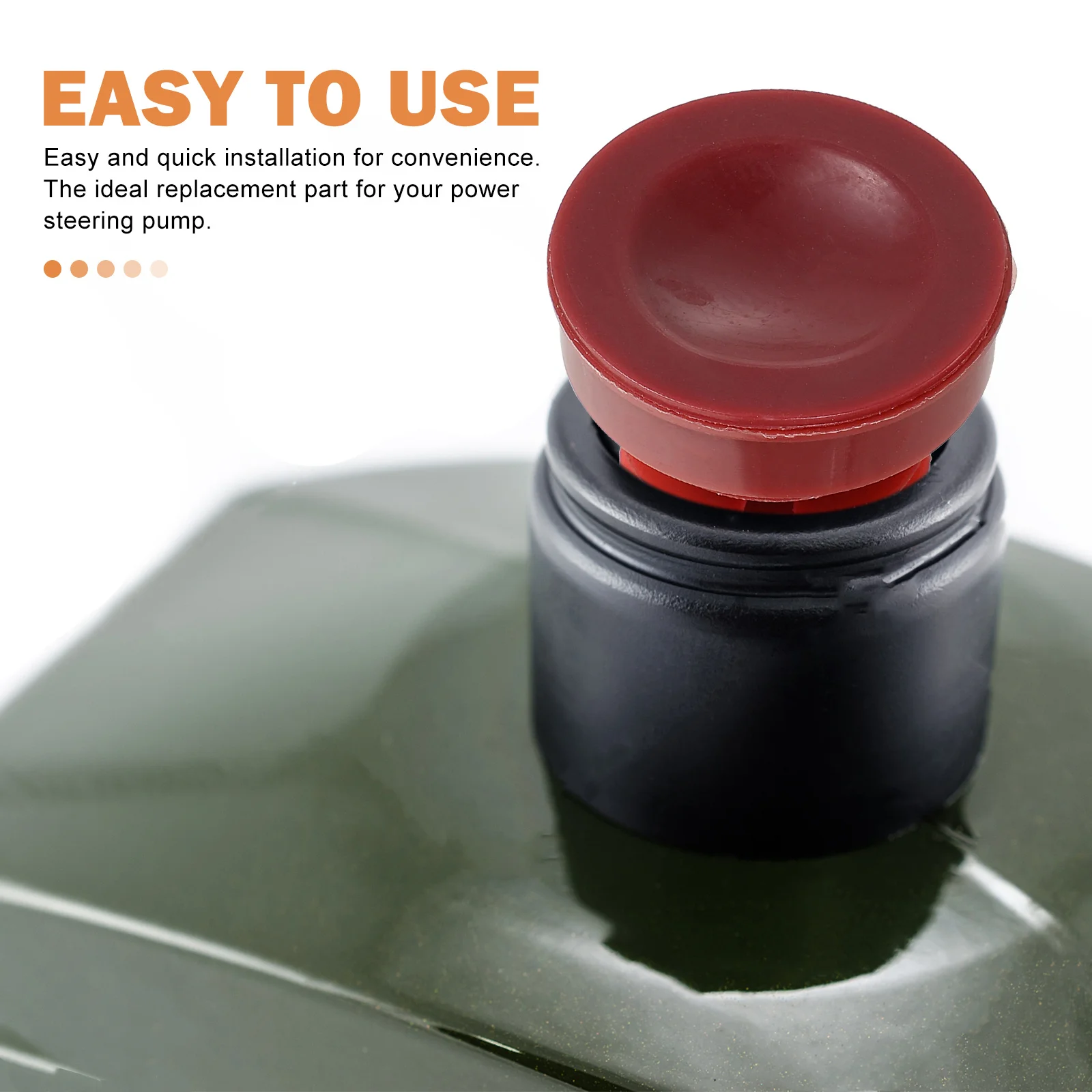 2Pcs Power Steering Reservoir Cap Plug for Automotive Hydraulic Tank Cover High Strength Non-Rust Reservoir Cap for Smooth
2Pcs Power Steering Reservoir Cap Plug for Automotive Hydraulic Tank Cover High Strength Non-Rust Reservoir Cap for Smooth