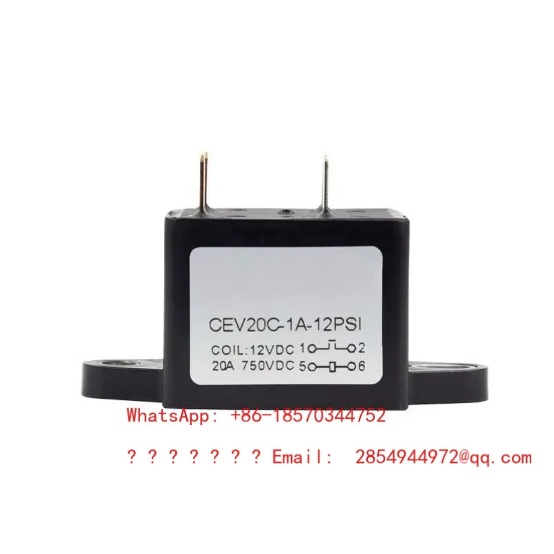 EVC20A450-750VDC Ceramic Chamber Vacuum Fully Sealed Electric Vehicle Precharging High-voltage DC Relay
EVC20A450-750VDC Ceramic Chamber Vacuum Fully Sealed Electric Vehicle Precharging High-voltage DC Relay