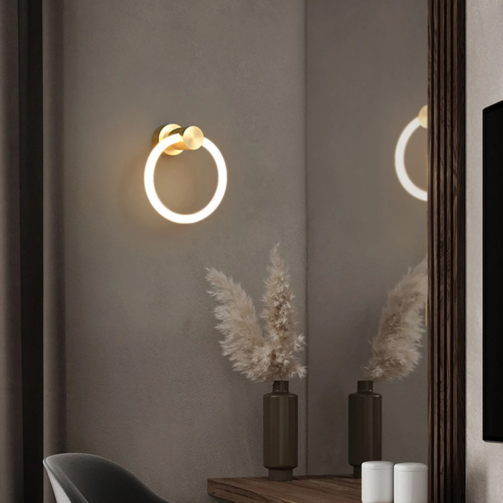 Bedside Minimalist Wall Lamp LED Three-color Variable Light Living Room Bedroom Background Wall Corridor Ceiling Light
Bedside Minimalist Wall Lamp LED Three-color Variable Light Living Room Bedroom Background Wall Corridor Ceiling Light