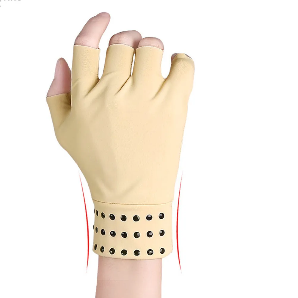 1 Pair Anti Skid Arthritis Compression Gloves Breathable Fingerless Support For Hand Pain Relief Stiffness Swelling Mobility
1 Pair Anti Skid Arthritis Compression Gloves Breathable Fingerless Support For Hand Pain Relief Stiffness Swelling Mobility
