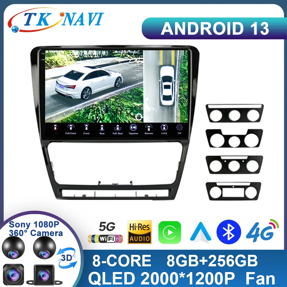 Автомагнитола на Android 13 для Skoda Octavia 2 A5 2007-2014, мультимедийный видеоплеер с GPS-навигацией для Carplay, автомагнитола 2 Din
Автомагнитола на Android 13 для Skoda Octavia 2 A5 2007-2014, мультимедийный видеоплеер с GPS-навигацией для Carplay, автомагнитола 2 Din