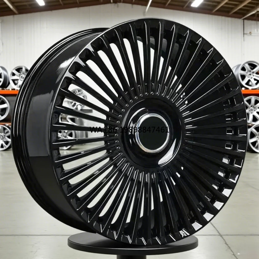 Custom Alloy Forged Black Finish Passenger Car Wheels 17 18 19 20 22 24 Inch Monoblock Multi Spoke for F30 E90 E60 E46 F10 G20
Custom Alloy Forged Black Finish Passenger Car Wheels 17 18 19 20 22 24 Inch Monoblock Multi Spoke for F30 E90 E60 E46 F10 G20