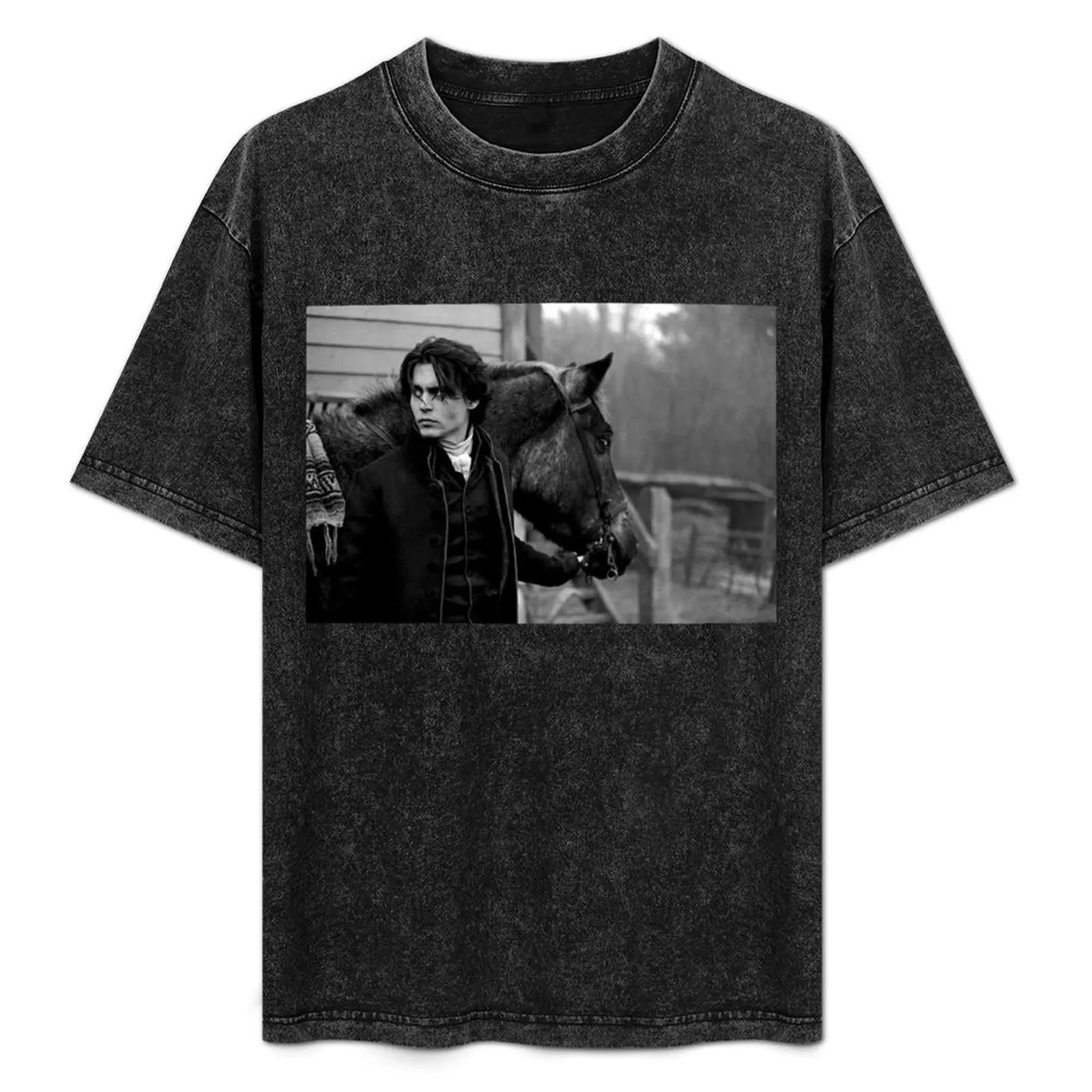 Johnny Depp with horse T-Shirt shirts graphic tee plus size clothes designer shirts sports fans big and tall t shirts for men
Johnny Depp with horse T-Shirt shirts graphic tee plus size clothes designer shirts sports fans big and tall t shirts for men