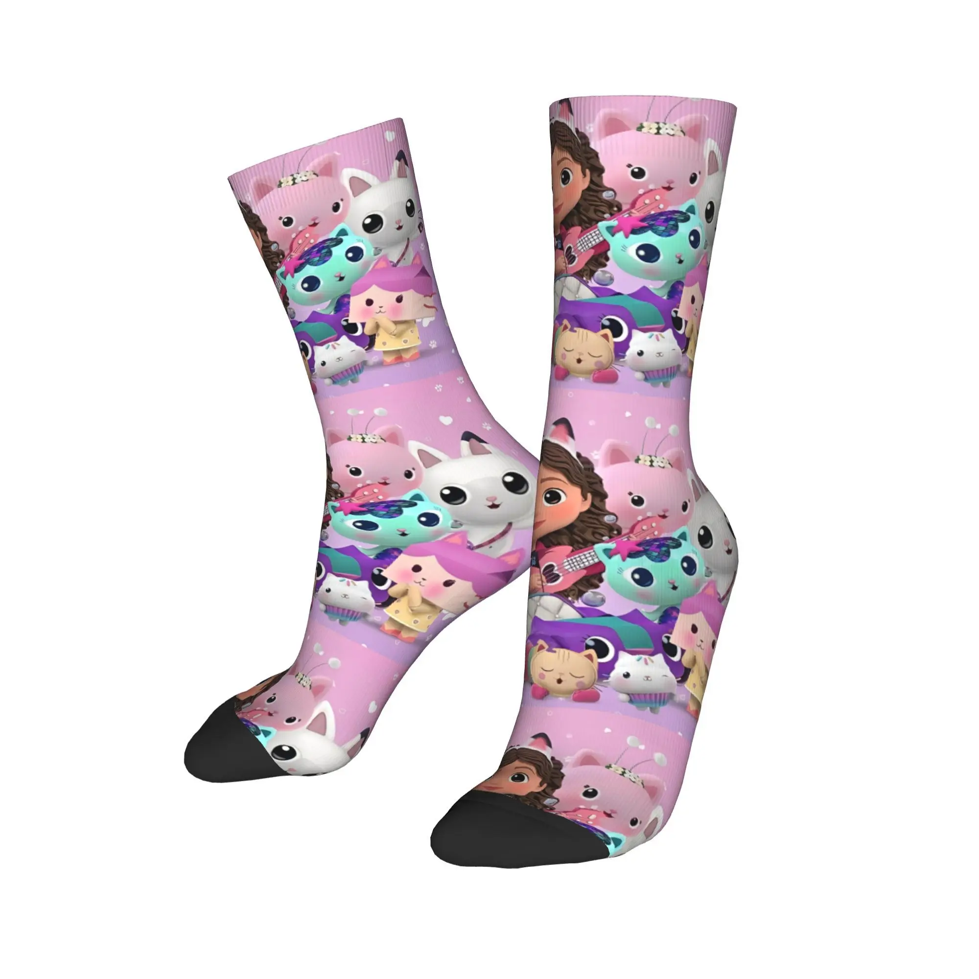 Fashion Cartoon Cute Gabbys Dollhouse Basketball Socks Polyester Crew Socks for Unisex Non-slip
Fashion Cartoon Cute Gabbys Dollhouse Basketball Socks Polyester Crew Socks for Unisex Non-slip