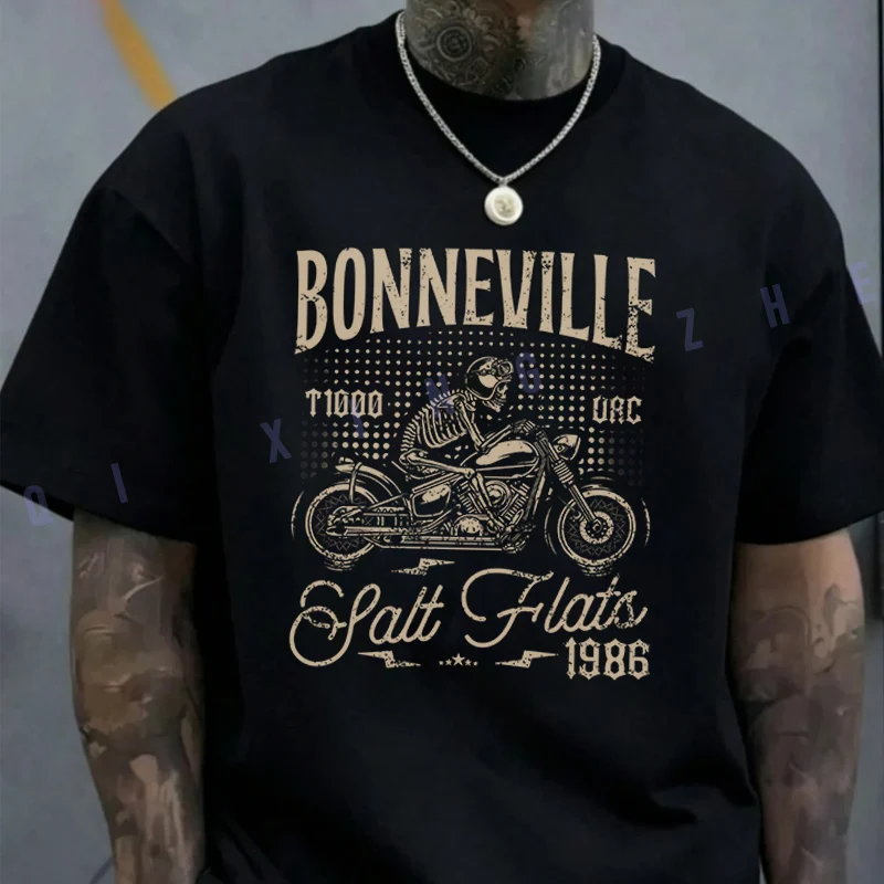 Bonneville Salt Flats Motorcycle Racing Biker Birthday 1986 T-shirt Cotton O-neck Short Sleeve Moto Tee Fashion Hip Hop Tshirt
Bonneville Salt Flats Motorcycle Racing Biker Birthday 1986 T-shirt Cotton O-neck Short Sleeve Moto Tee Fashion Hip Hop Tshirt