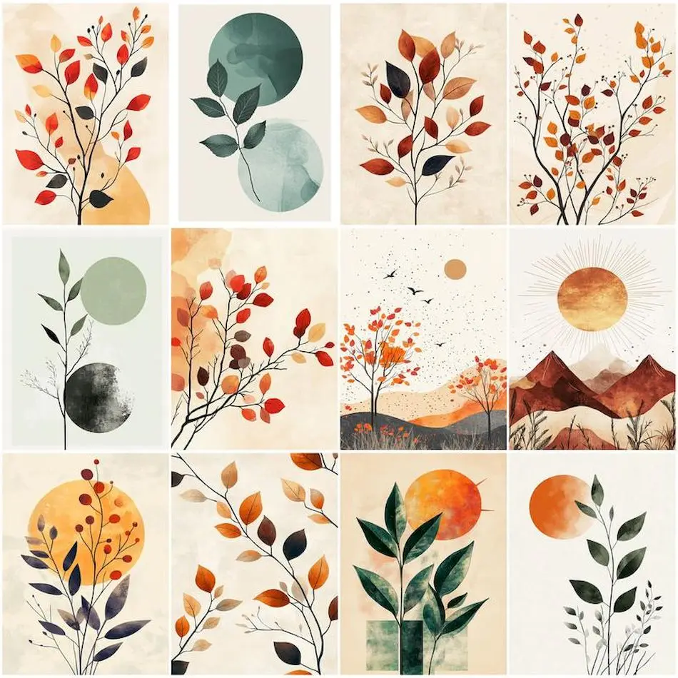 RUOPOTY Simple Painting By Numbers Leaf branch plants Advanced hand drawn Drawing By Numbers Easy Handmade Picture Color Markers
RUOPOTY Simple Painting By Numbers Leaf branch plants Advanced hand drawn Drawing By Numbers Easy Handmade Picture Color Markers