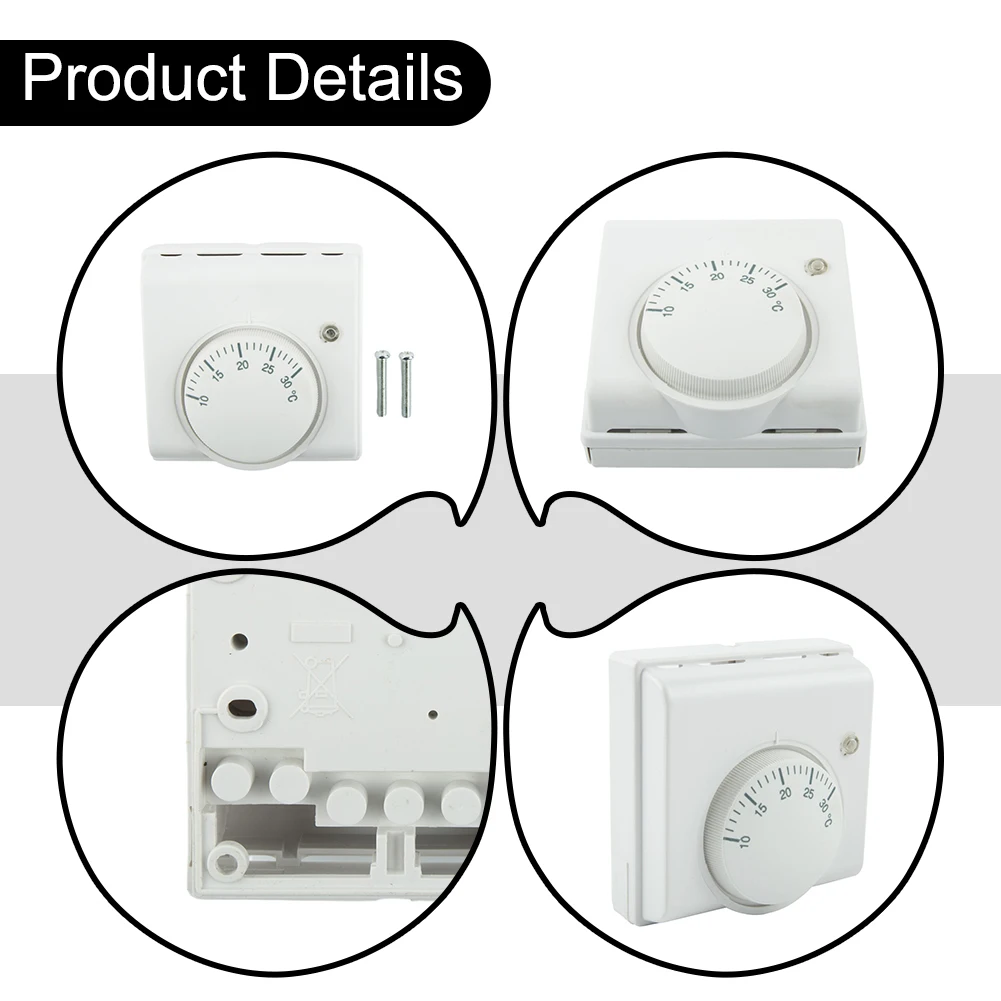 Sleek ABS Housing Mechanical Thermostat Designed to Manage Your Home's Floor Heating Efficiently and Effectively
Sleek ABS Housing Mechanical Thermostat Designed to Manage Your Home's Floor Heating Efficiently and Effectively