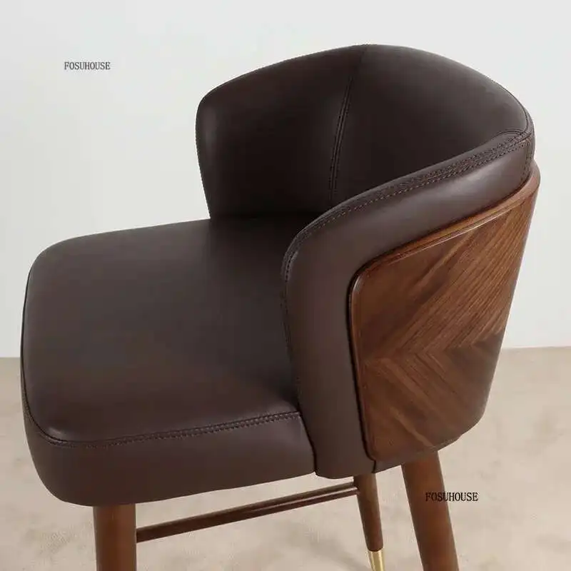 Nordic Minimalist Bar Stools Home Bar Chairs Light Luxury Designer Small Apartment Backrest High Kitchen Stools Bar Furniture
Nordic Minimalist Bar Stools Home Bar Chairs Light Luxury Designer Small Apartment Backrest High Kitchen Stools Bar Furniture