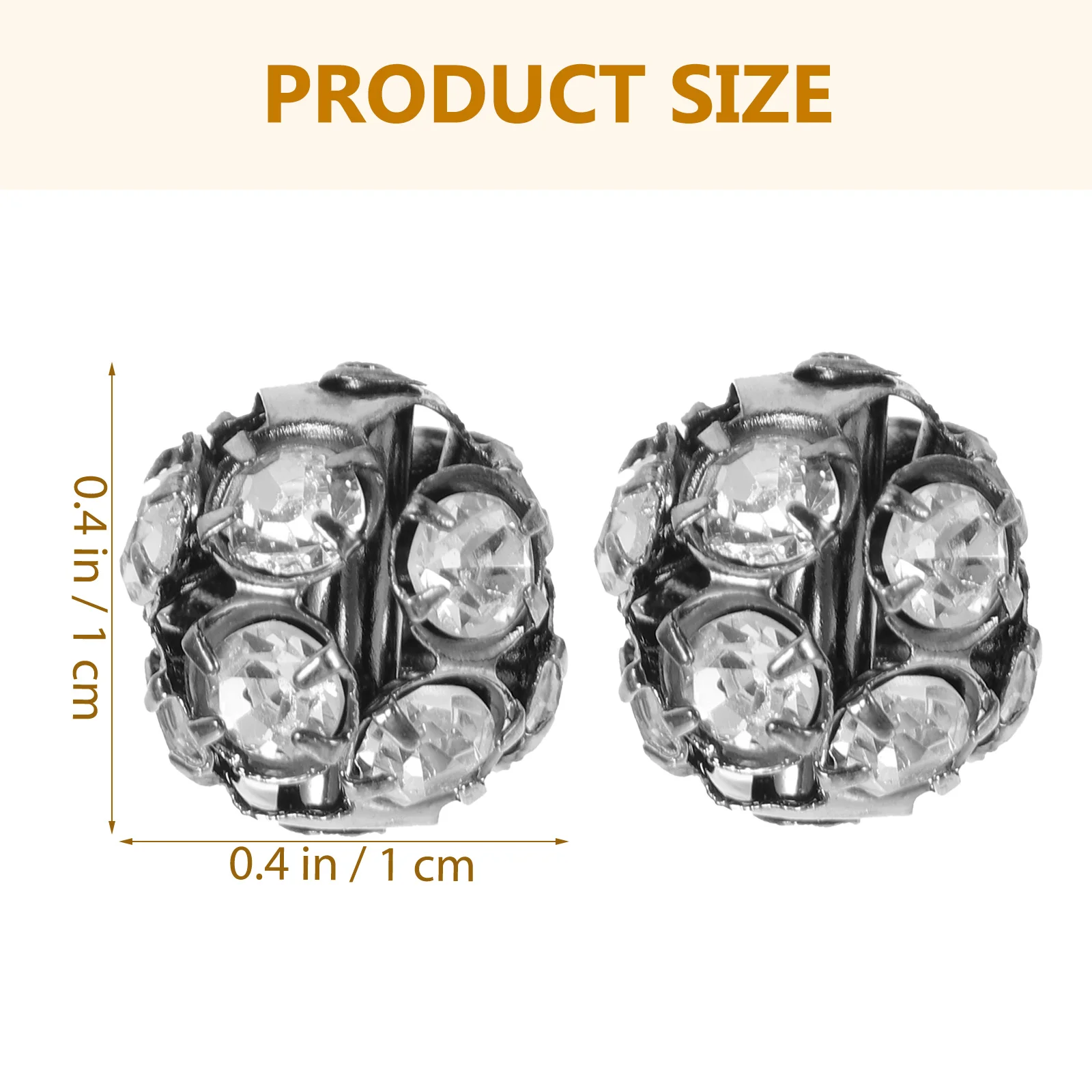 90 Pcs Crafting Supplies Bracelet Necklace Beads Jewelry Round Spacers for Bracelets
90 Pcs Crafting Supplies Bracelet Necklace Beads Jewelry Round Spacers for Bracelets