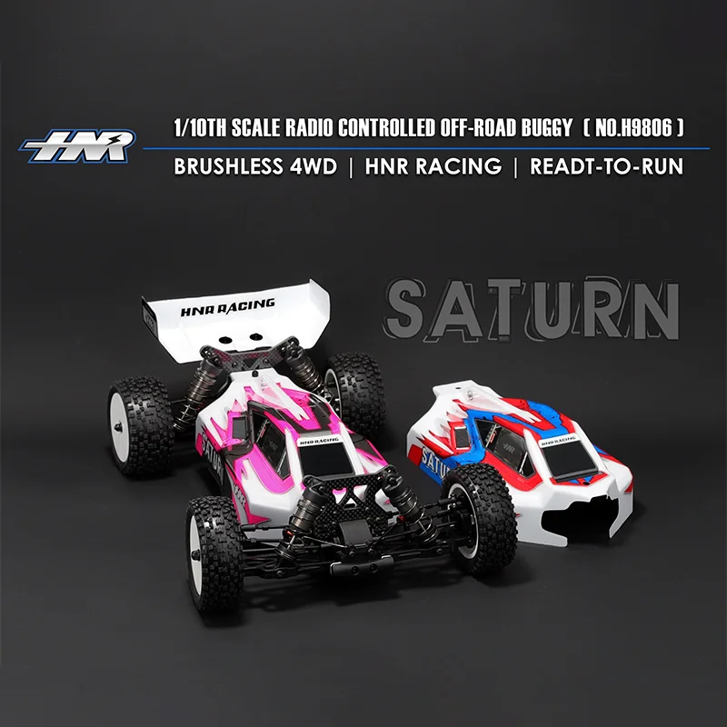 HNR H9806 Remote Control Car 1:10 Electric Four-Wheel Drive Brushless Carbon Fiber Off-Road Vehicle 85KM/H RC Model Car Saturn
HNR H9806 Remote Control Car 1:10 Electric Four-Wheel Drive Brushless Carbon Fiber Off-Road Vehicle 85KM/H RC Model Car Saturn