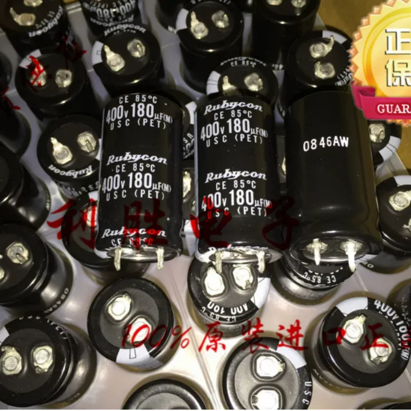 10PCS-100PCS Japanese Ruby RUBYCON Electrolytic Capacitor 400V180UF 180UF 400V 22X40 USC
10PCS-100PCS Japanese Ruby RUBYCON Electrolytic Capacitor 400V180UF 180UF 400V 22X40 USC