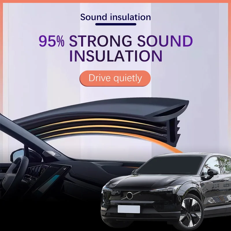 Car Dashboard Sealing Strip Interior Auto Noise Sound Insulation Rubber Trim Weatherstrip For Volvo EX30 EX90 XC100 C40 R
Car Dashboard Sealing Strip Interior Auto Noise Sound Insulation Rubber Trim Weatherstrip For Volvo EX30 EX90 XC100 C40 R