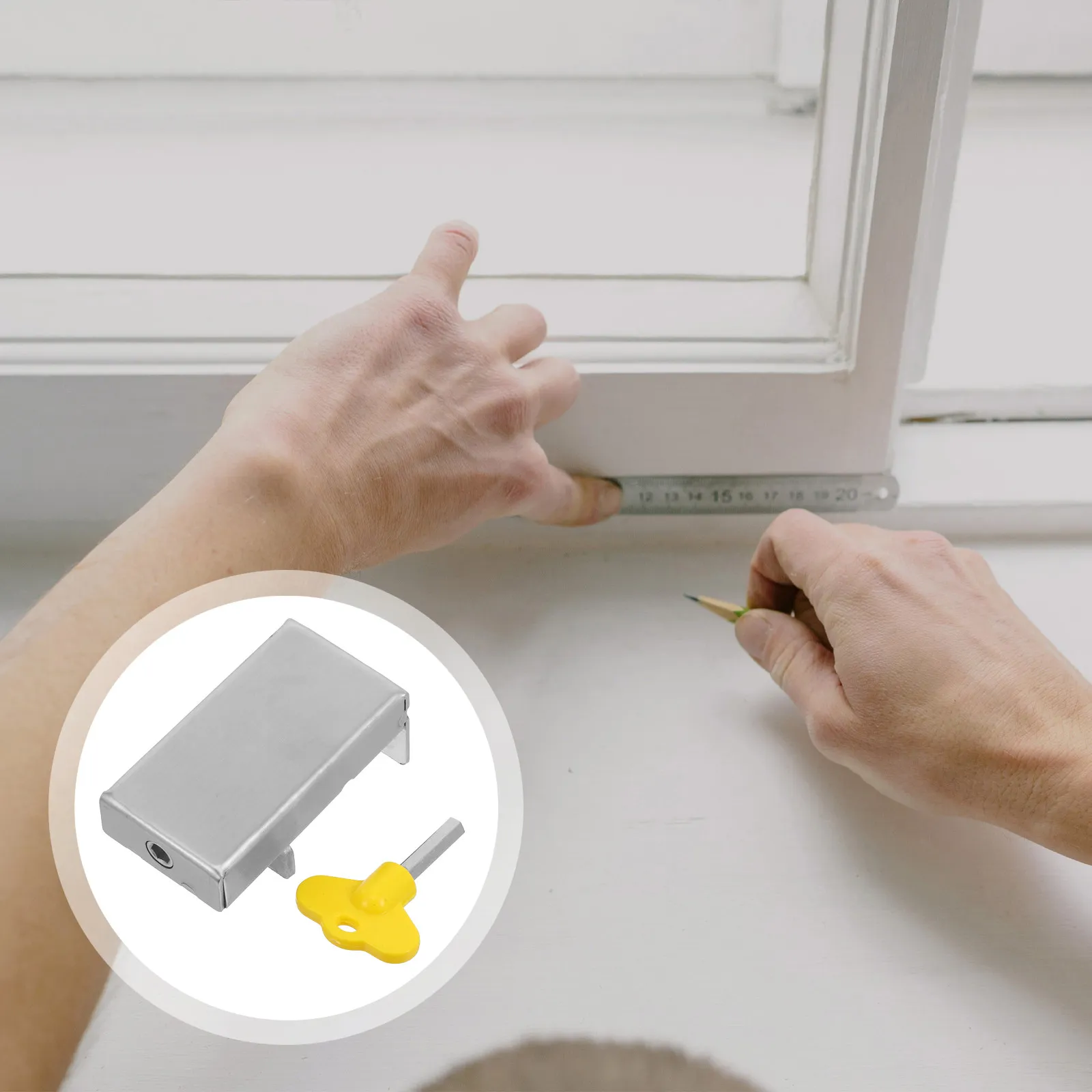 Window Safety Lock Adjustable Security Stopper for Sliding and Screen Windows Childproof Lock Stainless Steel Home Security
Window Safety Lock Adjustable Security Stopper for Sliding and Screen Windows Childproof Lock Stainless Steel Home Security