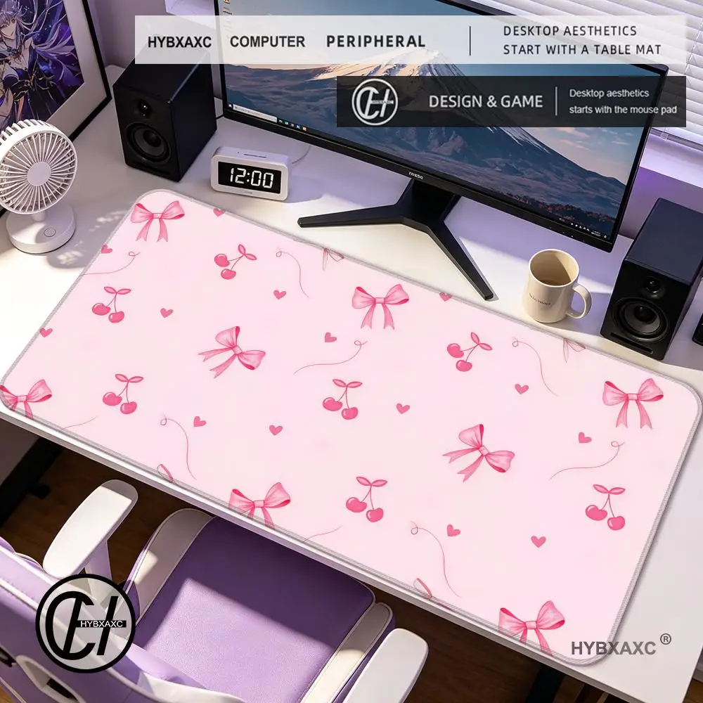 HYBXAXC Floral Bow Flower Mouse Pad Non-slip Locking Edge DeskMat PC Laptop Accessories Rubber Keyboard Game Carpet
HYBXAXC Floral Bow Flower Mouse Pad Non-slip Locking Edge DeskMat PC Laptop Accessories Rubber Keyboard Game Carpet