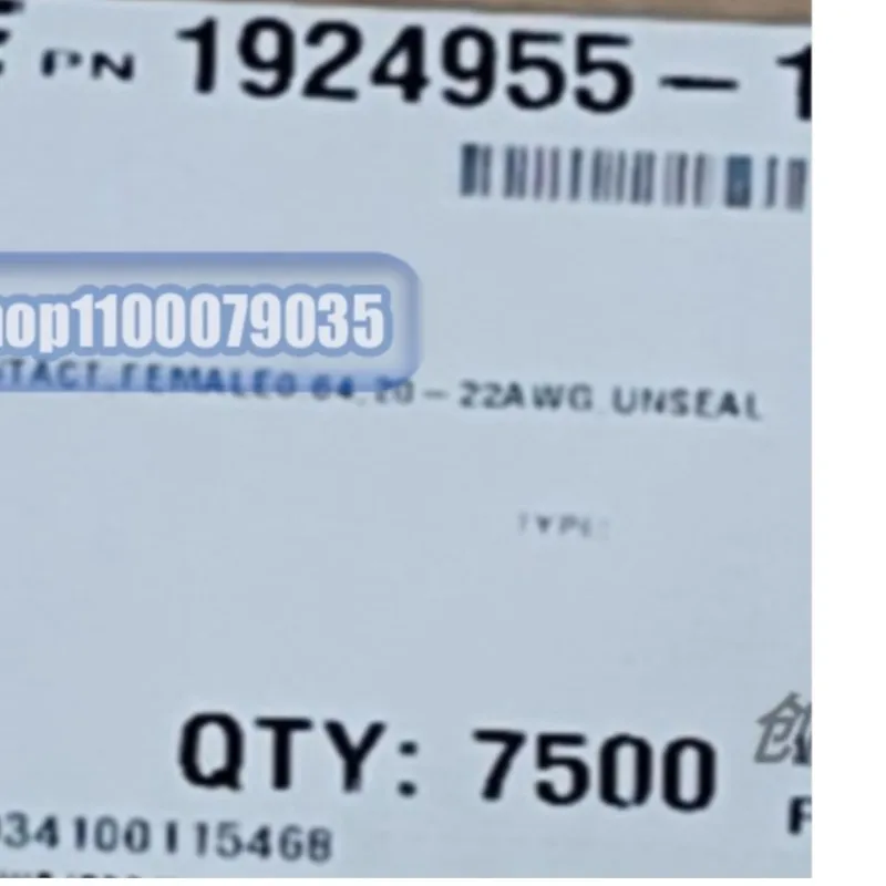 200pcs/lot 1924955-1 2-1703930-4 2-964294-1 33000-1004 33012-2001 33012-3001 505151-0200 connector new original
200pcs/lot 1924955-1 2-1703930-4 2-964294-1 33000-1004 33012-2001 33012-3001 505151-0200 connector new original