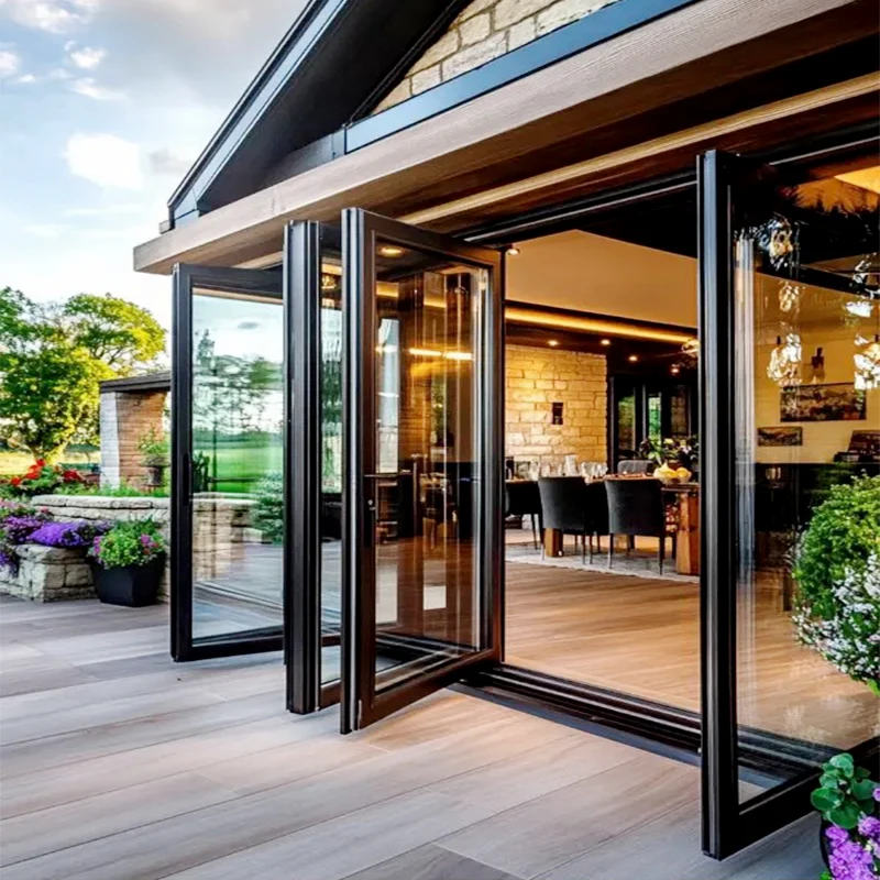 Custom Beautiful Design Modern Thermal Insulation Slim Frame Kitchen Folding Door Aluminum Bifold Double Tempered Glass
Custom Beautiful Design Modern Thermal Insulation Slim Frame Kitchen Folding Door Aluminum Bifold Double Tempered Glass