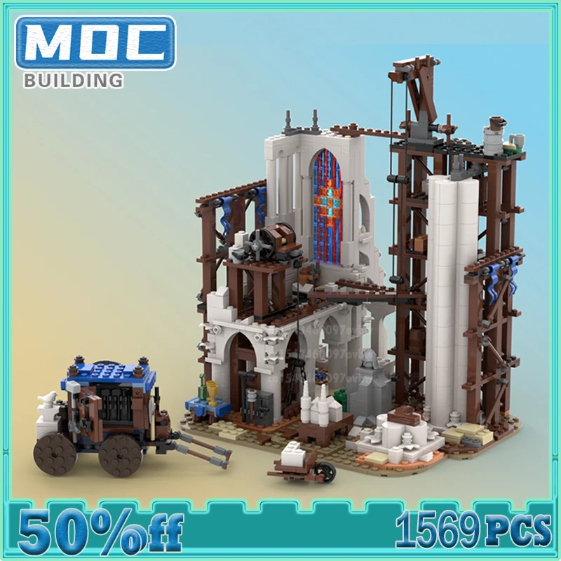 Конструктор MOC средневековый замок, модель средневековой каменной гильдии, кирпичи «сделай сам», технология сборки, креативные игрушки, подарки
Конструктор MOC средневековый замок, модель средневековой каменной гильдии, кирпичи «сделай сам», технология сборки, креативные игрушки, подарки
