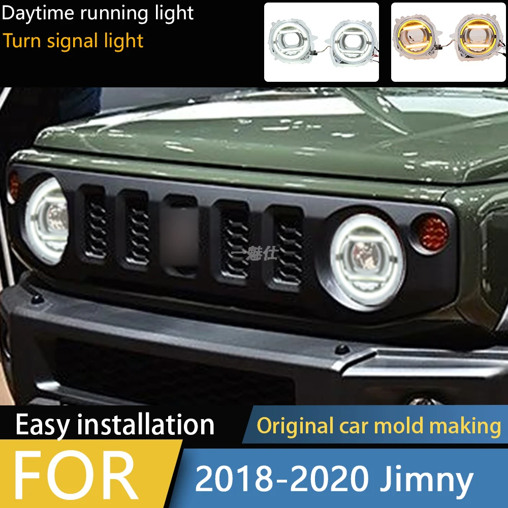 Для Suzuki Jimny JB74 оригинальное положение без сломанного jimny jb74 ремонтная модель дневных ходовых огней G63 с желтым поворотником
Для Suzuki Jimny JB74 оригинальное положение без сломанного jimny jb74 ремонтная модель дневных ходовых огней G63 с желтым поворотником