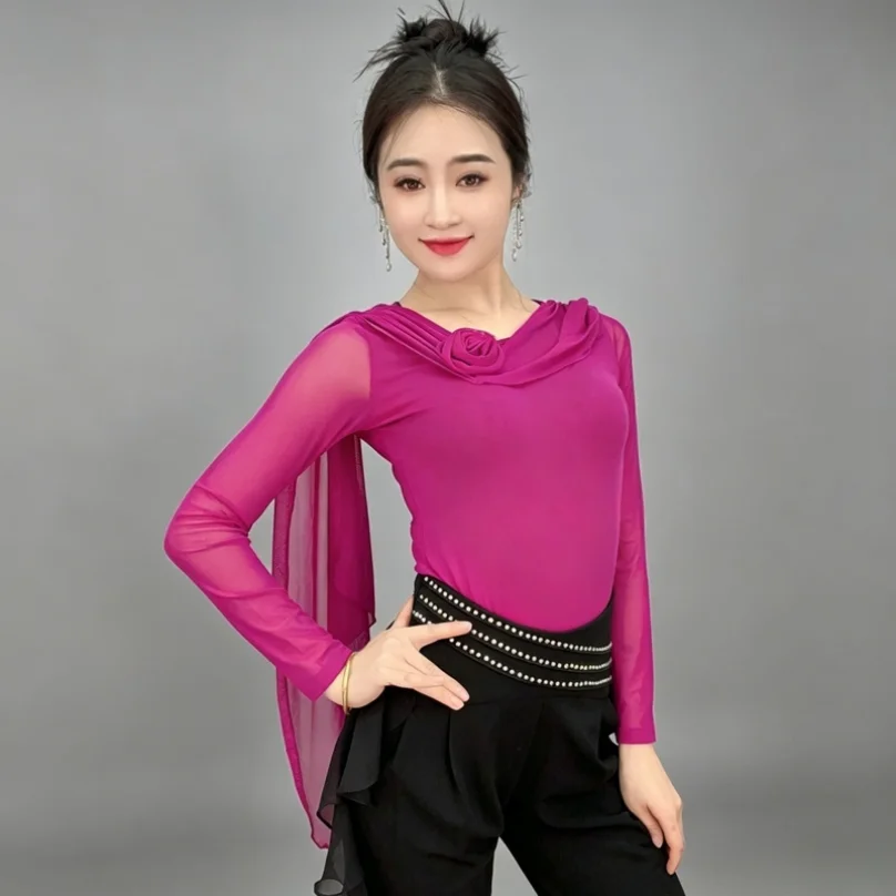 ballroom new latin dance wear women Ruffle Tassels line modern waltz top costume chacha Dancewear practice competition american
ballroom new latin dance wear women Ruffle Tassels line modern waltz top costume chacha Dancewear practice competition american