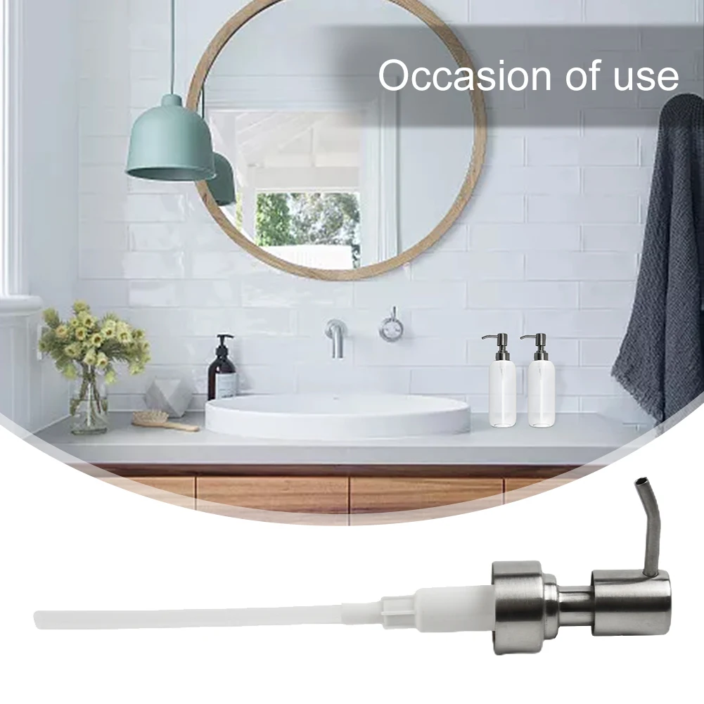 Stainless Steel Pump Head Head Nozzles Kitchen Liquid Soap Soap Pump Bathroom Dispenser Replacement Accessories
Stainless Steel Pump Head Head Nozzles Kitchen Liquid Soap Soap Pump Bathroom Dispenser Replacement Accessories
