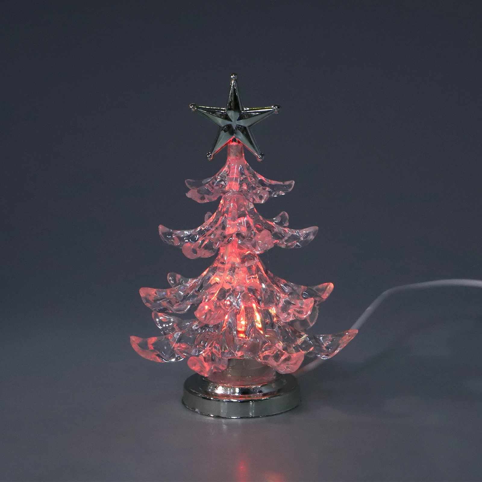 USB Powered LED Christmas Tree Night Light Changing Glowing Lamp Clear Acrylic Design for Home Office Car Cafe Decor
USB Powered LED Christmas Tree Night Light Changing Glowing Lamp Clear Acrylic Design for Home Office Car Cafe Decor