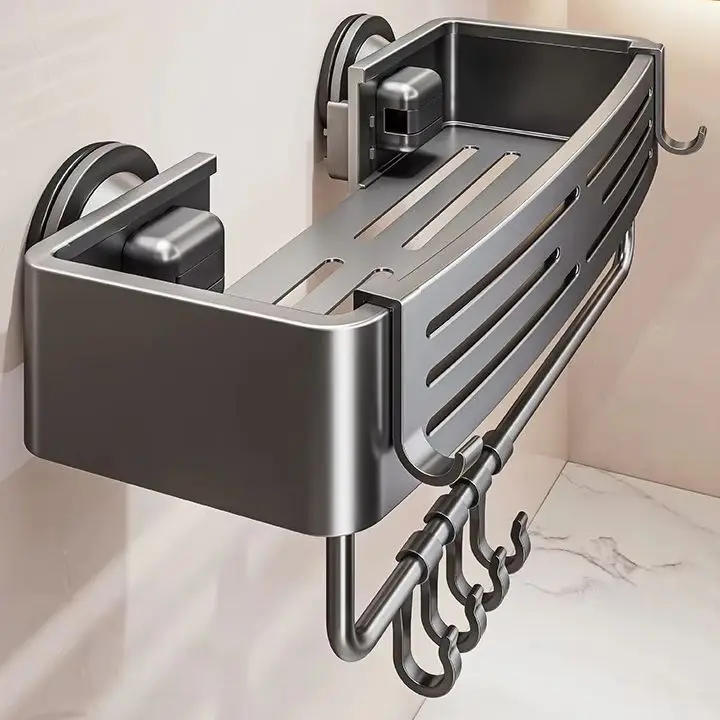 No-Drill Suction Cup Storage Rack, Bathroom Wall Mounted, Wall-Mounted Bathroom Square Storage Basket, Toilet Rack Kitchen Rack
No-Drill Suction Cup Storage Rack, Bathroom Wall Mounted, Wall-Mounted Bathroom Square Storage Basket, Toilet Rack Kitchen Rack