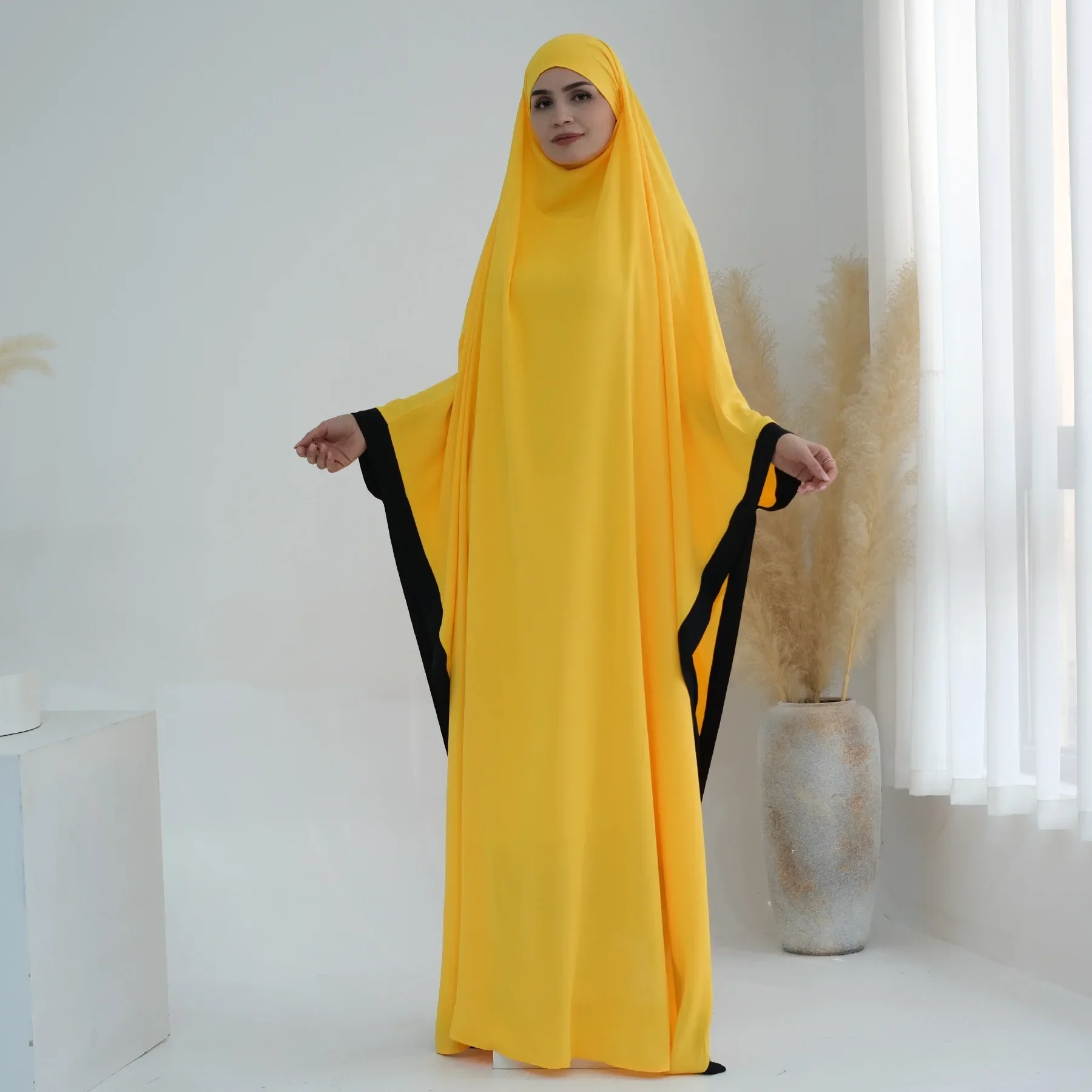 Overhead Abaya Eid Djellaba Muslim Women Prayer Dress Dubai Turkish Abayas Saudi Arabic Robe Ramadan Islam Clothing Burqa Kaftan
Overhead Abaya Eid Djellaba Muslim Women Prayer Dress Dubai Turkish Abayas Saudi Arabic Robe Ramadan Islam Clothing Burqa Kaftan