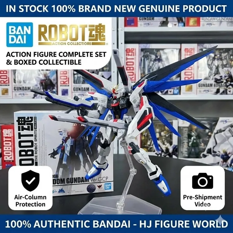 Freedom Gundam Ver.GCP THE ROBOT SPIRITS SIDE MS Gundam SEED Mecha Action Figure Bandai PVC ABS Collectible Model Toy Gift
Freedom Gundam Ver.GCP THE ROBOT SPIRITS SIDE MS Gundam SEED Mecha Action Figure Bandai PVC ABS Collectible Model Toy Gift