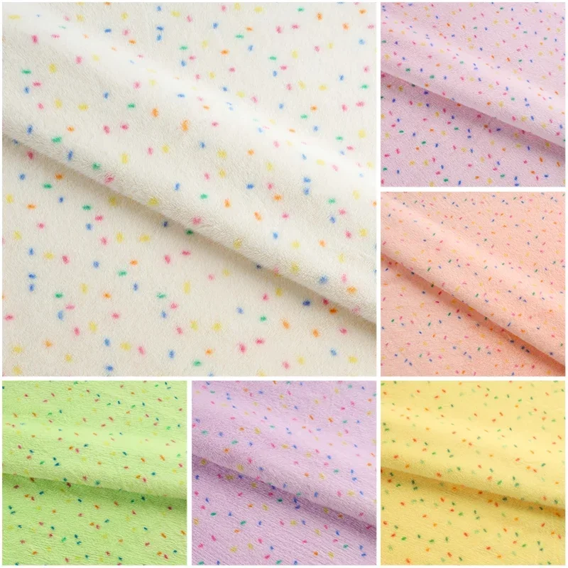 100x165cm Faux Fur Polka Dot Printed Fabric for Plush Toys Cotton Dolls Warm Hats Cushions Pillows Handmade Sewing Material
100x165cm Faux Fur Polka Dot Printed Fabric for Plush Toys Cotton Dolls Warm Hats Cushions Pillows Handmade Sewing Material