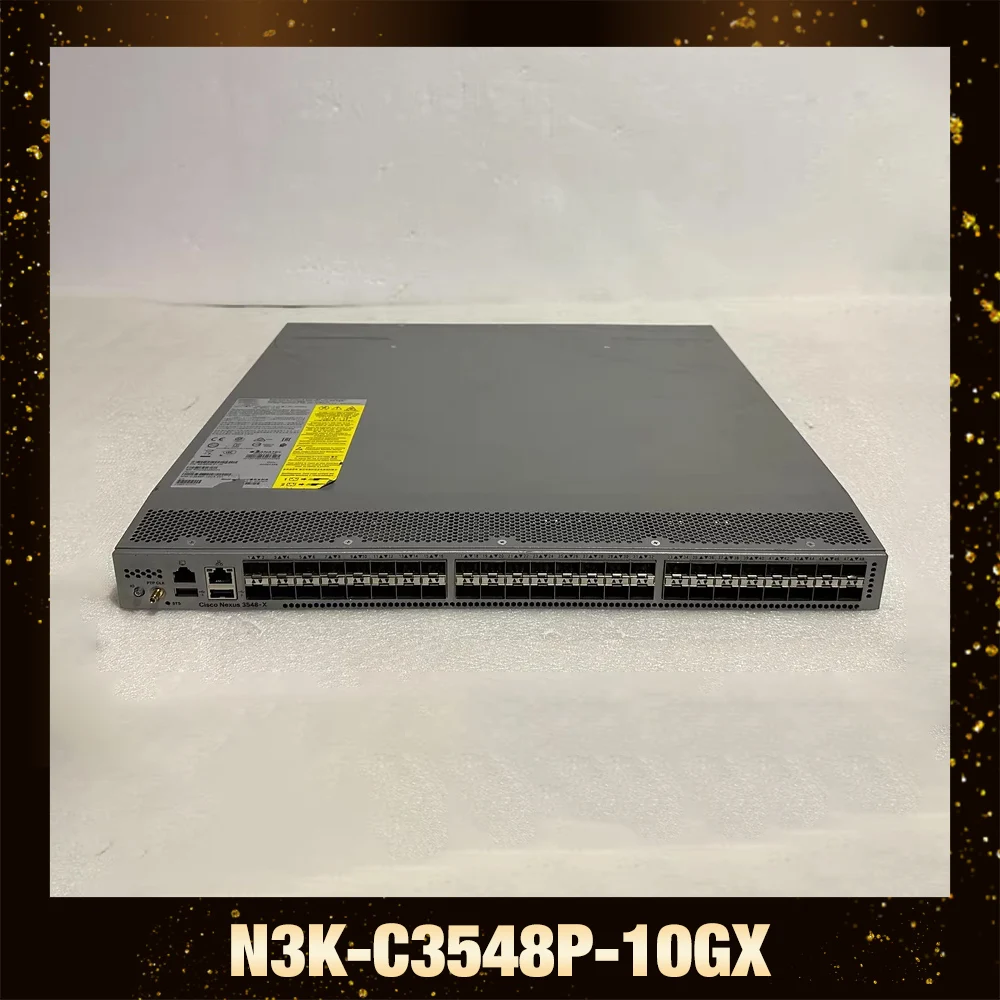 For CISCO N3K-C3548P-10GX 48 port 10Gb SFP+10 Gigabit Data Center Network Switch
For CISCO N3K-C3548P-10GX 48 port 10Gb SFP+10 Gigabit Data Center Network Switch
