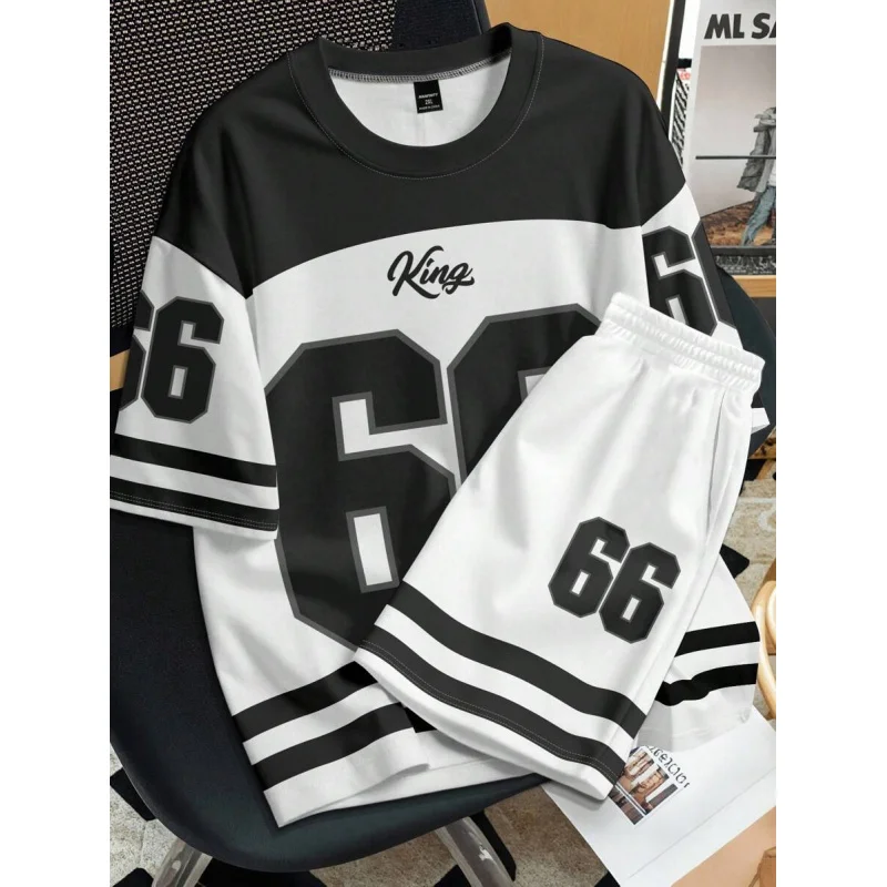 New in Sets for Men Clothing Free Shipping Complete Summer Man 2 Piece Outfit Set Sweat Men's Top and Bottom Y2k Clothes Man 
New in Sets for Men Clothing Free Shipping Complete Summer Man 2 Piece Outfit Set Sweat Men's Top and Bottom Y2k Clothes Man