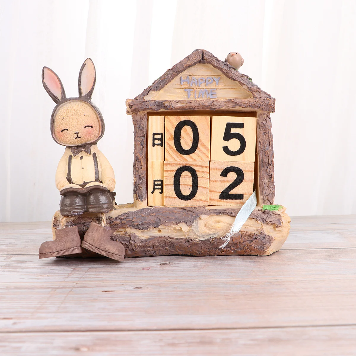 Shape Wooden Perpetual Desktop Calendar Rabbit Statue Manual Date Change Calendar Block Office Desk Decoration
Shape Wooden Perpetual Desktop Calendar Rabbit Statue Manual Date Change Calendar Block Office Desk Decoration