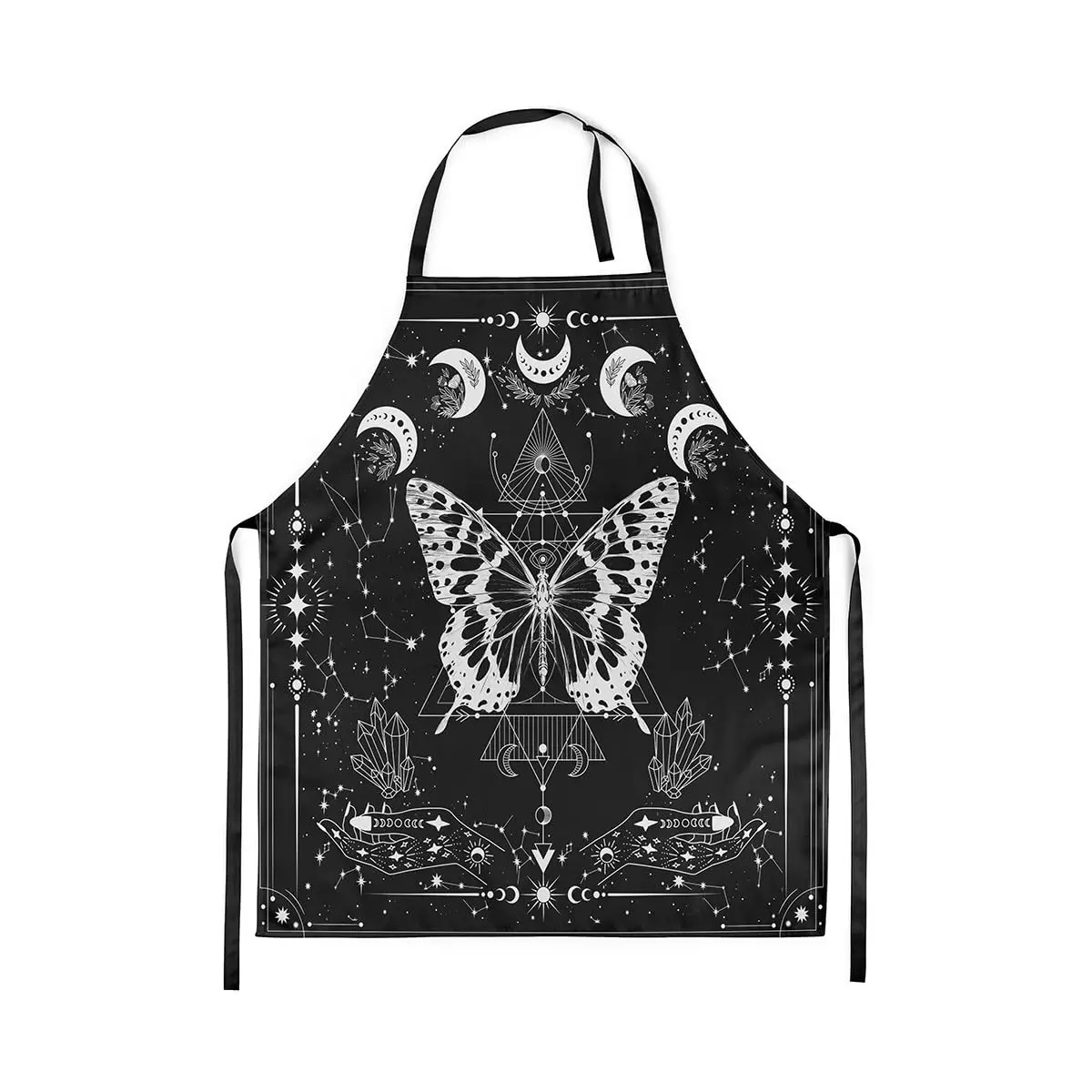 Cartoon Butterfly Kitchen Apron Style Dead Moth Waterproof Apron for Adults Starry Galaxy Cartoon Moon Stars Decor Apron
Cartoon Butterfly Kitchen Apron Style Dead Moth Waterproof Apron for Adults Starry Galaxy Cartoon Moon Stars Decor Apron