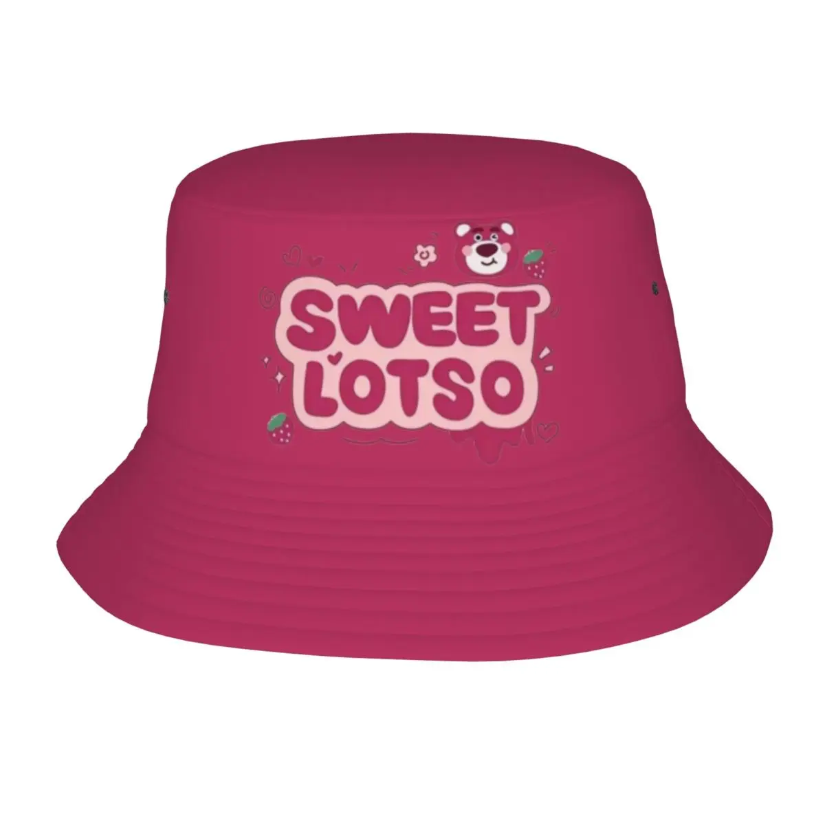 Панама Sweet Lotso Huggin на заказ для мужчин и женщин с принтом клубничного медведя, летняя туристическая пляжная кепка для кемпинга на открытом воздухе
Панама Sweet Lotso Huggin на заказ для мужчин и женщин с принтом клубничного медведя, летняя туристическая пляжная кепка для кемпинга на открытом воздухе